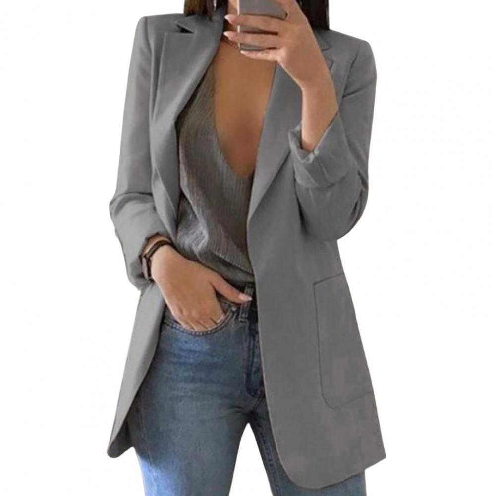 Dames Lange Elegante Blazer | Slim Fit