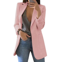 Dames Lange Elegante Blazer | Slim Fit