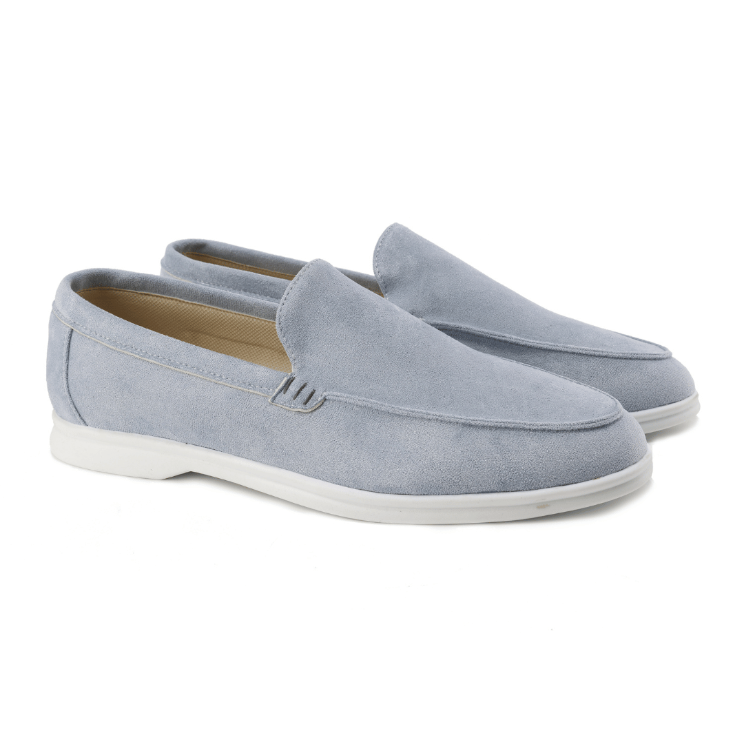 Refined Elegance - Luxe Suede Loafers