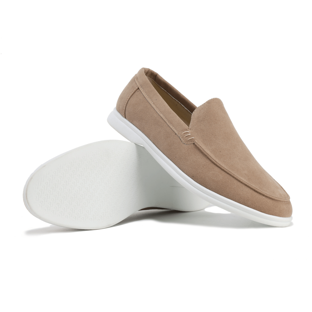 Refined Elegance - Luxe Suede Loafers