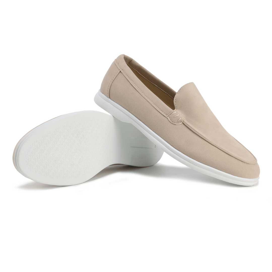 Refined Elegance - Luxe Suede Loafers