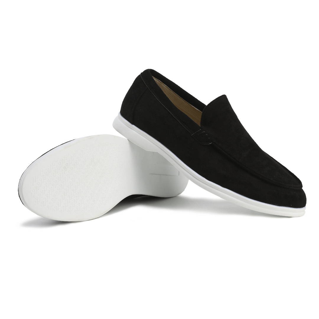 Refined Elegance - Luxe Suede Loafers