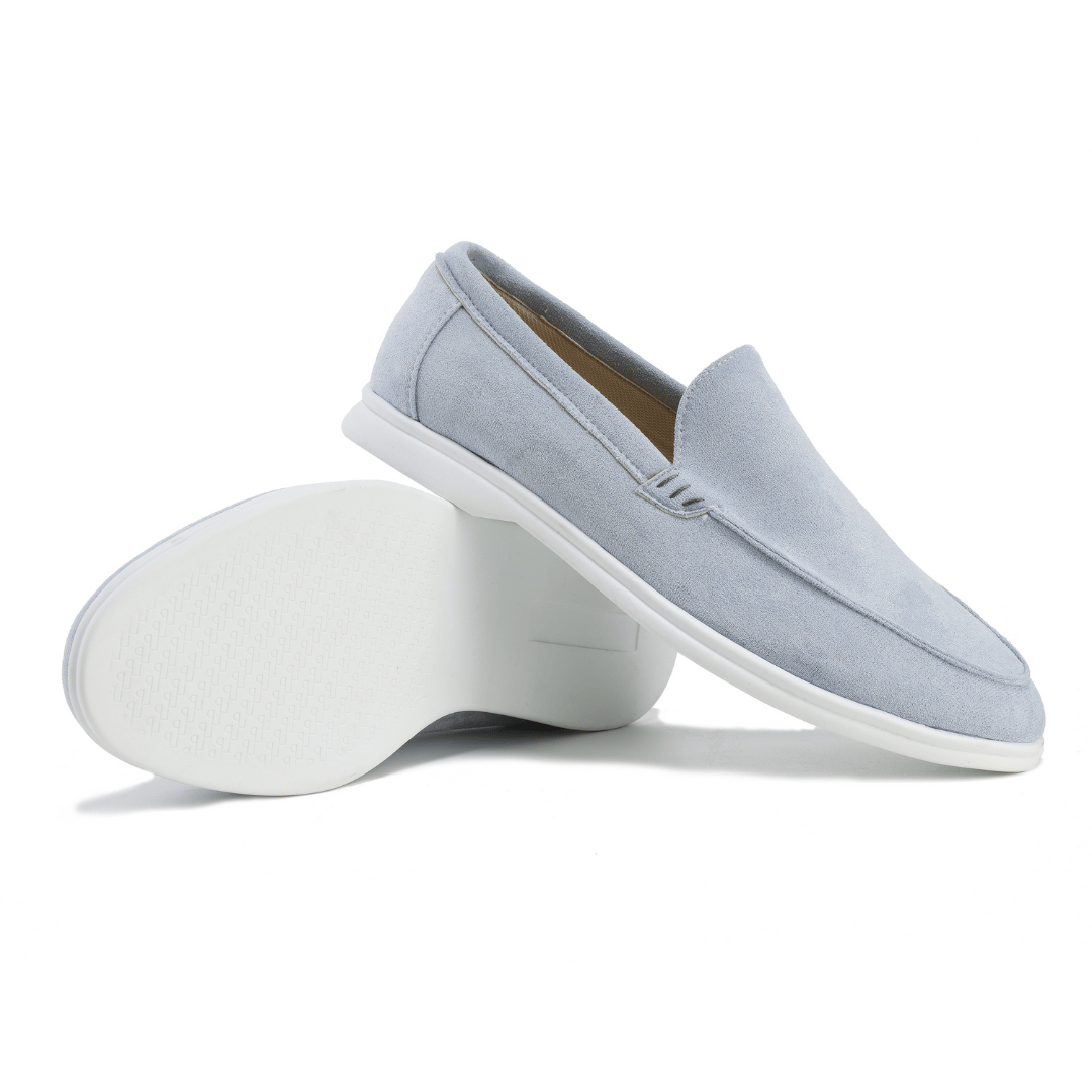 Refined Elegance - Luxe Suede Loafers