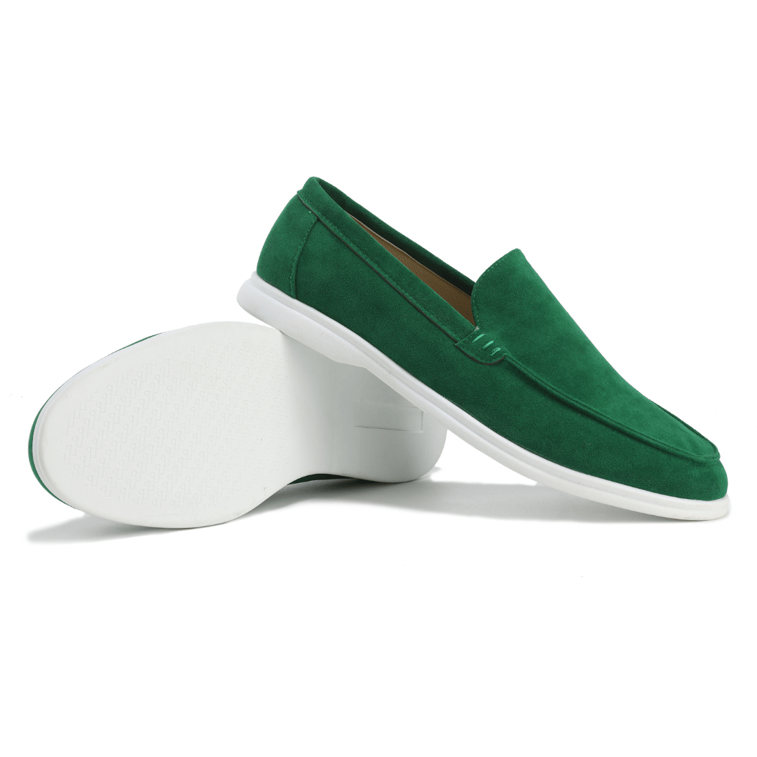 Refined Elegance - Luxe Suede Loafers