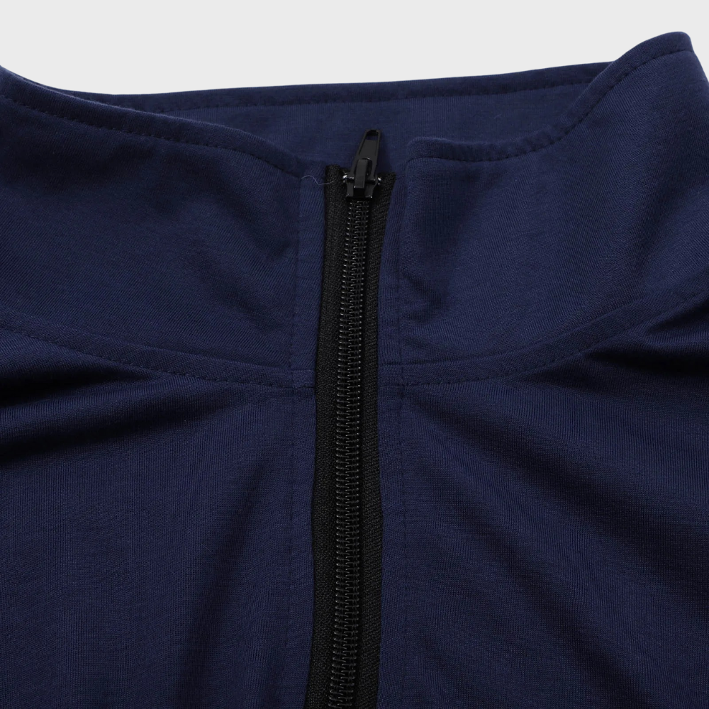 Heren Half-Zip Wintertrui | Warme Pullover met Lange Mouwen