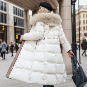 Elisa - Lange Winterjas voor Dames