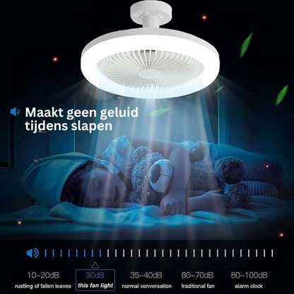 CoolGust - 3 in 1 Plafond Ventilator met Licht