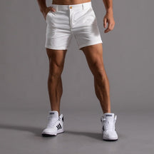 Adrien - Slim Fit Chino Short, Comfortabel en Stijlvol voor een Casual Look