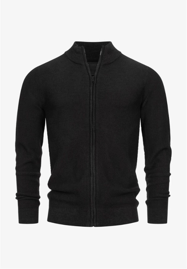 Heren Slim Fit Vest met Rits | Casual & Stijlvol