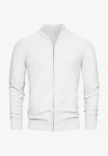 Heren Slim Fit Vest met Rits | Casual & Stijlvol