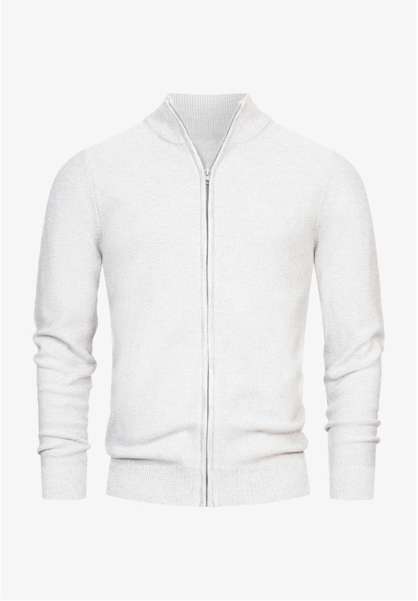 Heren Slim Fit Vest met Rits | Casual & Stijlvol