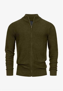 Heren Slim Fit Vest met Rits | Casual & Stijlvol
