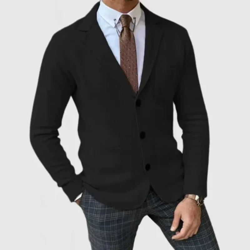 Heren Klassieke Slim Cardigan | Stijlvolle Casual Knitwear