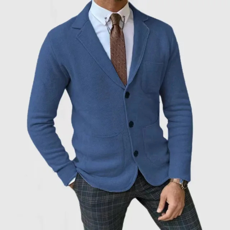 Heren Klassieke Slim Cardigan | Stijlvolle Casual Knitwear