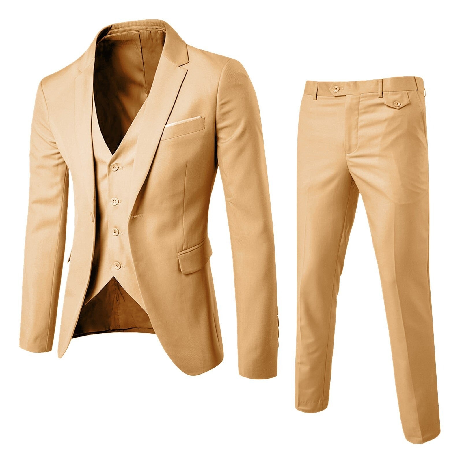 Heren 3-Delig Business Pak | Slim Fit