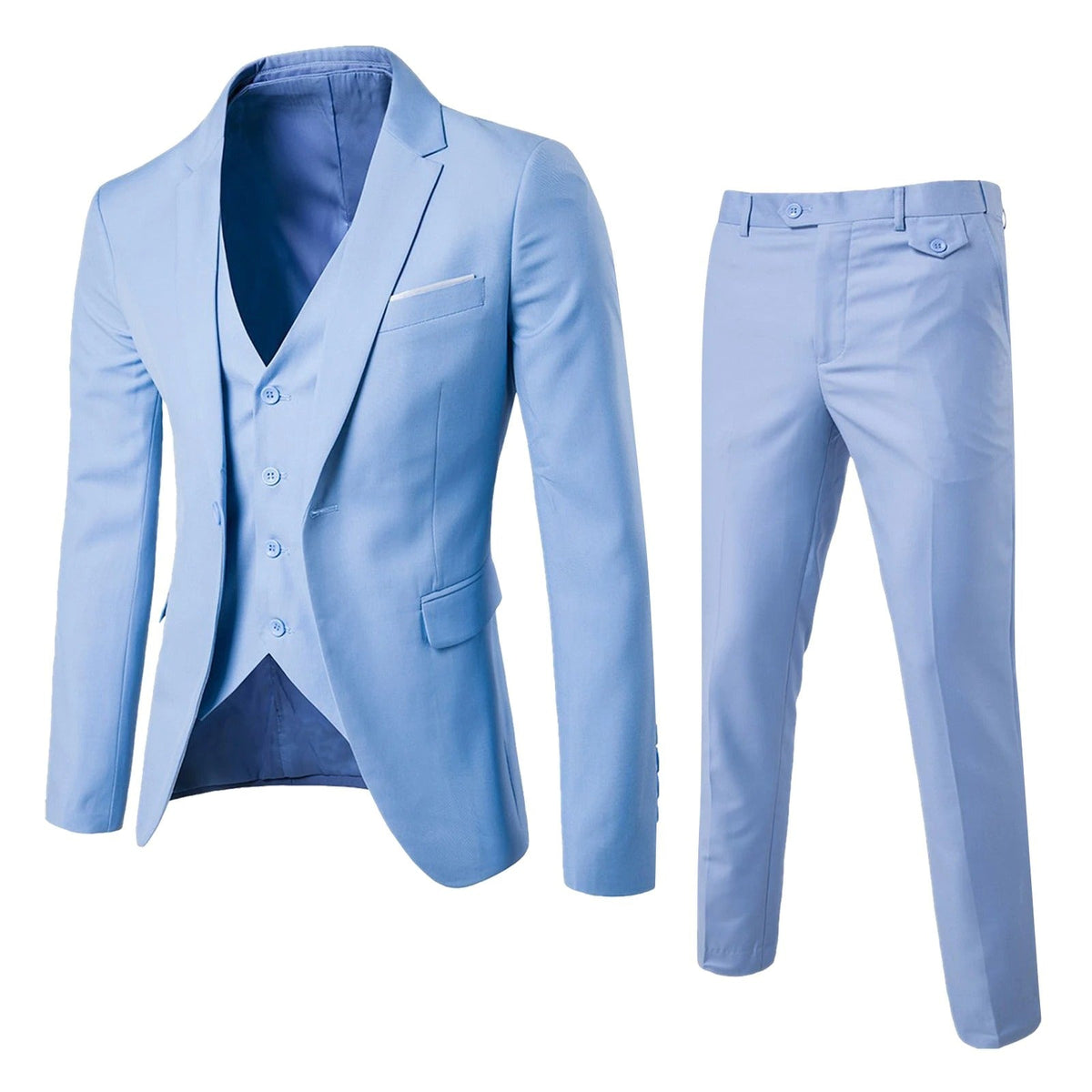 Heren 3-Delig Business Pak | Slim Fit