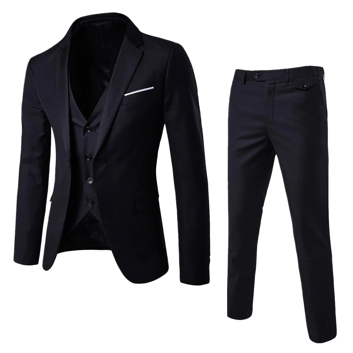 Heren 3-Delig Business Pak | Slim Fit