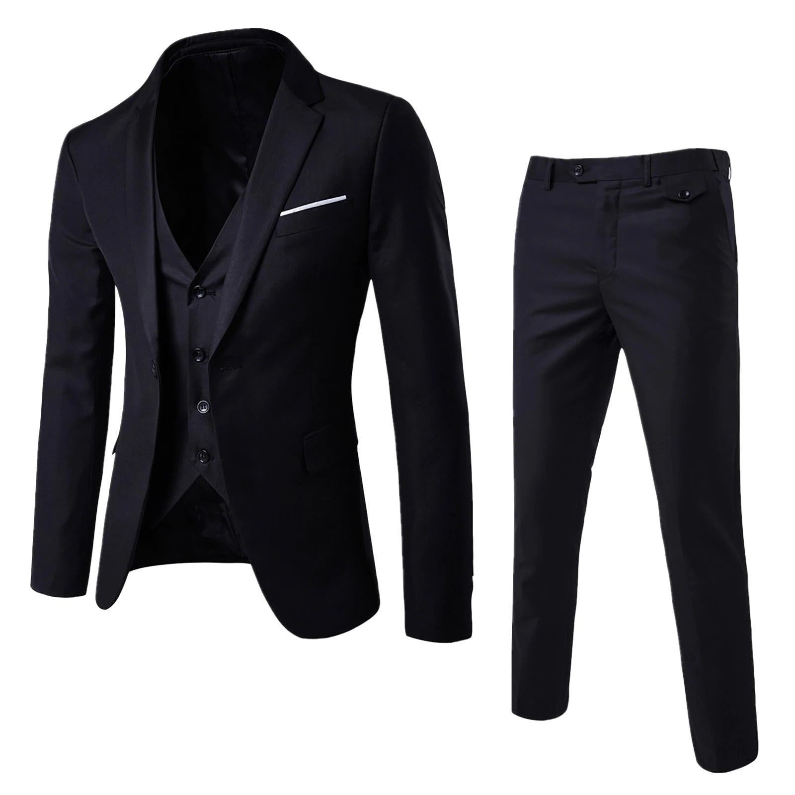 Heren 3-Delig Business Pak | Slim Fit