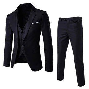 Heren 3-Delig Business Pak | Slim Fit
