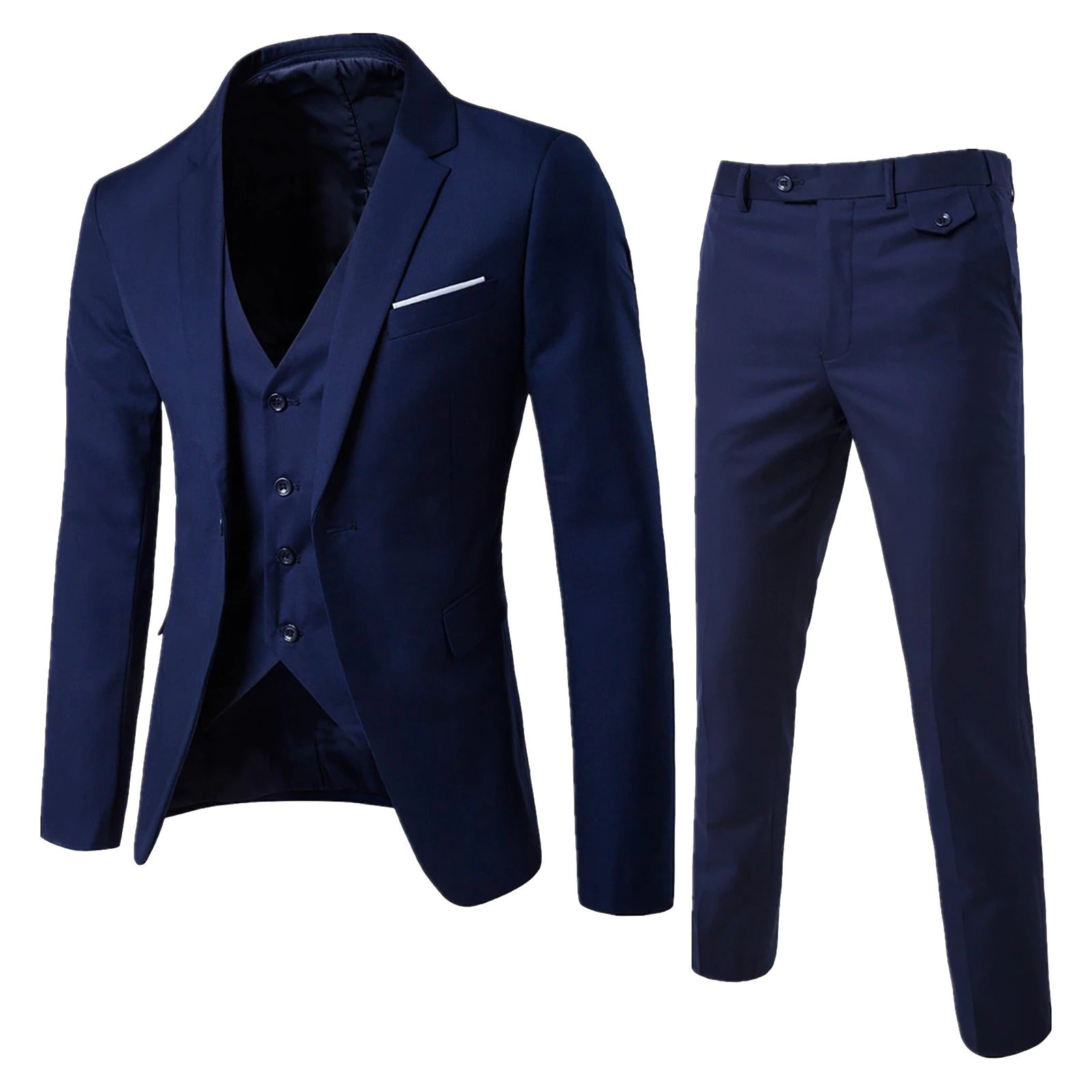 Heren 3-Delig Business Pak | Slim Fit