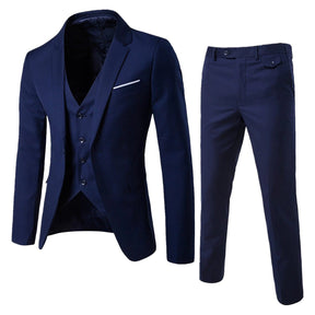 Heren 3-Delig Business Pak | Slim Fit