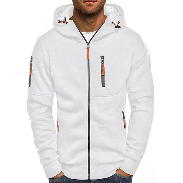 John - Hoogwaardige Heren Zip Hoodie