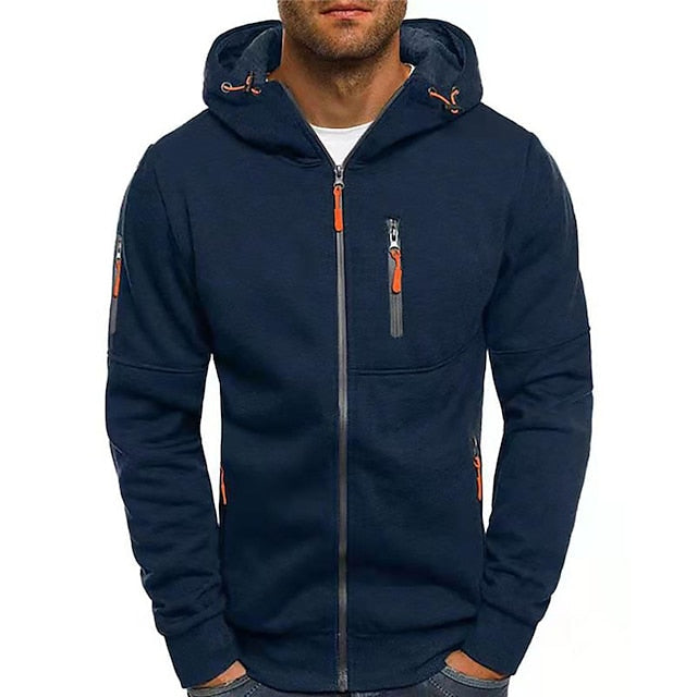 John - Hoogwaardige Heren Zip Hoodie