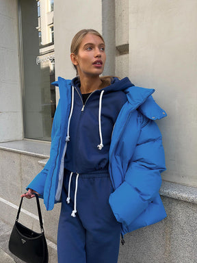 Dames Lichte Oversized Puffer Jas | Warme Winter Bovenkleding