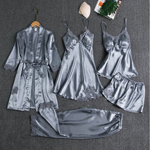 Aurora - Luxe Satijnen Nachtkleding Set voor Dames