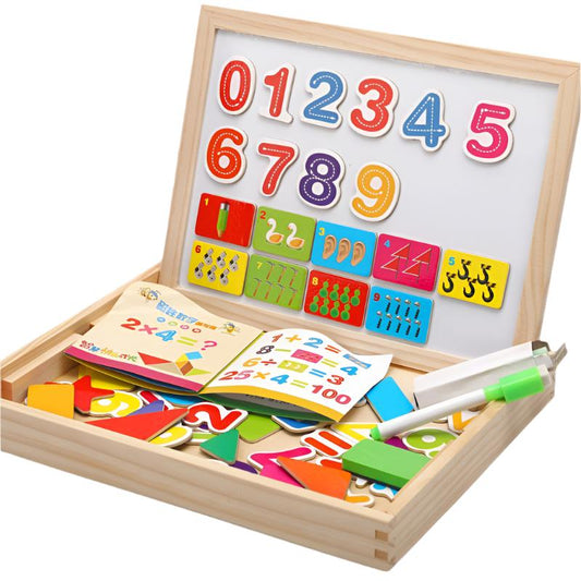 EduBoard - Magnetisch Teken- en Puzzelbord voor Kinderen