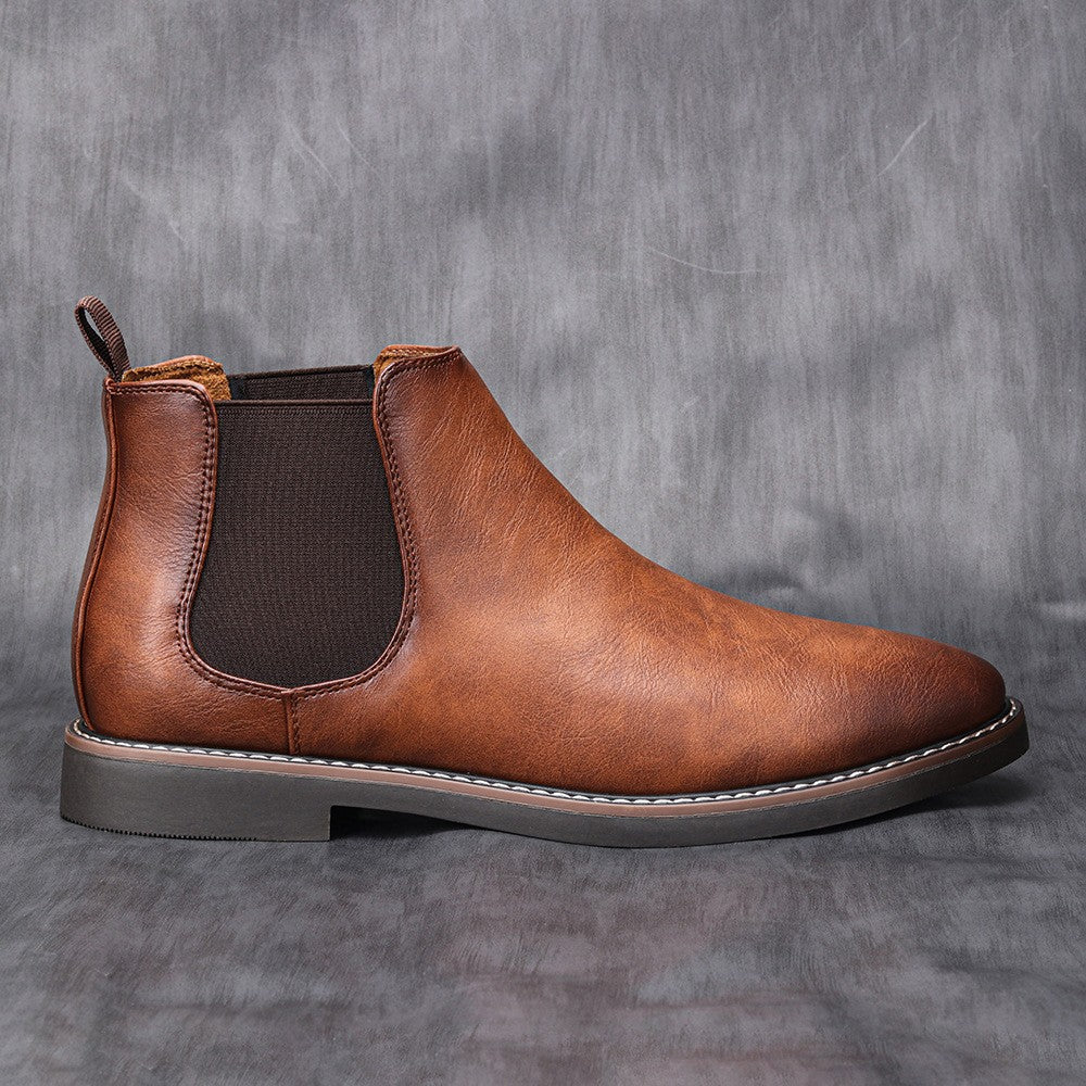 ClassicLeather - Stijlvolle Heren Chelsea Boots van Echt Leer