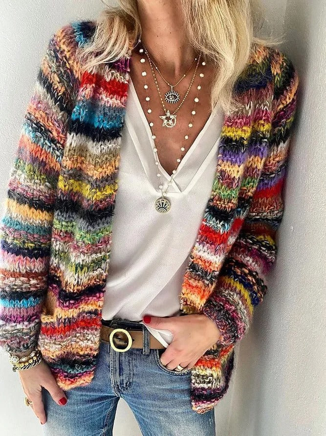Dames IJslandse Stijl Cozy Cardigan | Moeiteloze Warmte
