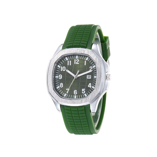 EcoTime - Stijlvol Horloge met Comfortabele Siliconen Band