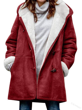 Dames Dikke Winterparka met Capuchon | Warme Winddichte Outdoor Jas