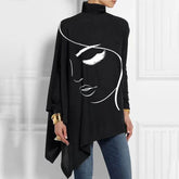 Amira - Modieuze Oversized Tuniek met Stijlvolle Print