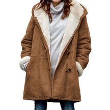 Dames Dikke Winterparka met Capuchon | Warme Winddichte Outdoor Jas