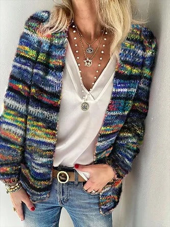 Dames IJslandse Stijl Cozy Cardigan | Moeiteloze Warmte