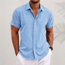 HorizonWear - Stijlvol Casual Kort Mouw Shirt
