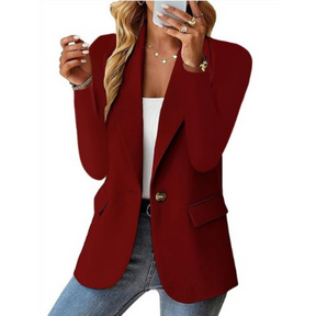 Dames Klassieke Getailleerde Blazer | Chique Elegantie