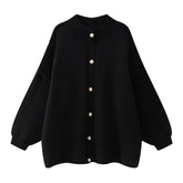Dames Oversized Knop Trui | Ontspannen Dagelijkse Wear