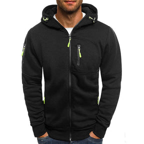 John - Hoogwaardige Heren Zip Hoodie