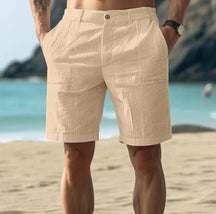 Matéo - Lichte Linnen Short, Ademend en Elegant voor de Zomer