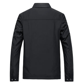 UrbanEase - Stijlvolle Herenjas met Klassieke Pasvorm en Elegante Look