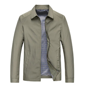 UrbanEase - Stijlvolle Herenjas met Klassieke Pasvorm en Elegante Look
