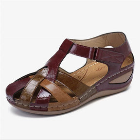 Ruby - Comfortabele Orthopedische Leren Sandalen met Verstelbare Bandjes