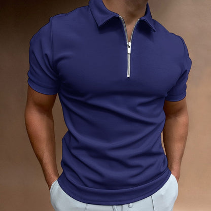 CosmoWear - Casual Rits Poloshirt