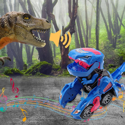 DinoShift - Dino Speelgoedauto met Veranderbare Functie