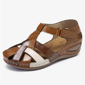 Ruby - Comfortabele Orthopedische Leren Sandalen met Verstelbare Bandjes