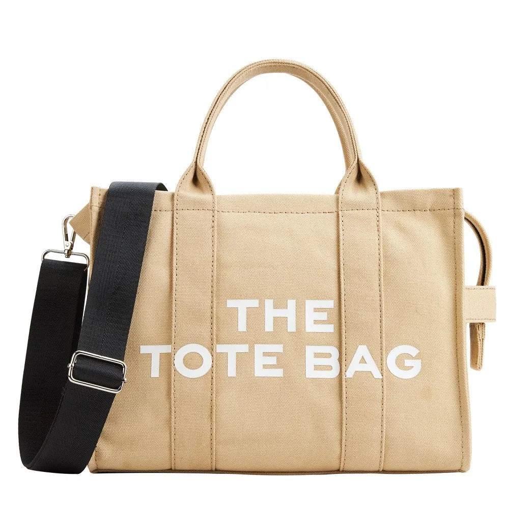 PopTote - Moderne Canvas Tas met Iconische Print