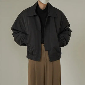 Luca - Stijlvolle Oversized Herenjas met Elastische Manchetten